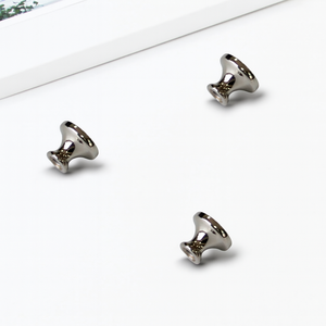 Zinc Alloy Round Cabinet <b>Knob</b> Polished Modern Minimalist Furniture Handle for Kitchen Wardrobe Drawer Bathroom Use OEM Available - Product Image 3