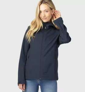 Chaqueta de Motocicleta Impermeable y Transpirable para Mujer, Chaqueta Softshell Cortavientos, Cálida, con Cierre, para Uso Casual en Exteriores, Otoño e Invierno, con Logotipo, de Algodón - Product Image 5