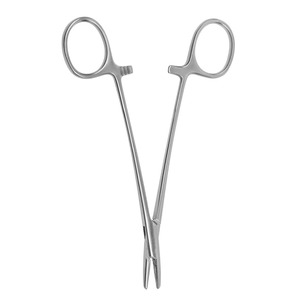 Pinces porte-aiguilles avec système de verrouillage sécurisé permettant une manipulation cohérente des aiguilles lors de la suture pour le personnel médical - Product Image 2