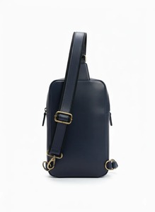 Premium Vintage Leather Women Crossbody <b>Sling</b> <b>Bag</b> Compact Stylish Chest <b>Bag</b> with Multi Pockets & Adjustable Strap - Product Image 2