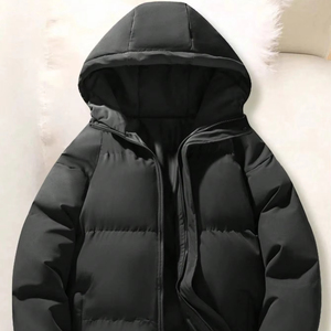 Chaquetas Acolchadas Unisex de Poliéster, Duraderas, de Grosor Estándar, con Diseños Personalizados, Estilo Vintage, Reversibles y con Capucha - Product Image 1