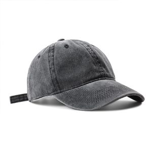 Casquette de baseball brodée personnalisée, casquette snapback réglable, casquette de sport en coton respirant, visière pare-soleil pour l'extérieur - Product Image 1
