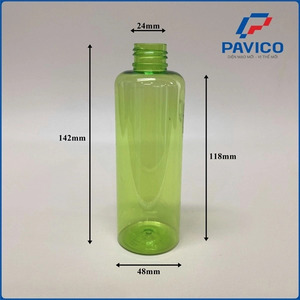 ขวดพลาสติก PET สำหรับเครื่องสำอางแบบ OEM/ODM รุ่น AQ200 ของเวียดนาม Pavico พร้อมหัวปั๊มโลชั่นและพิมพ์ลายด้วยความร้อน - Product Image 4