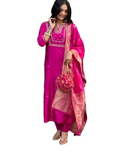 Nuevo Conjunto Kurti de Diseño con Patrón de Punto, en Modal, Viscosa y Rayón, para Mujer, Disponible en Diferentes Tallas y Precios - Product Image 1