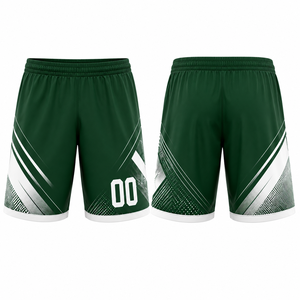 Ensemble athlétique 2 pièces pour homme, maillot de football uni imprimé et short, tenue d'entraînement d'été pour équipe, nom du joueur - Product Image 6