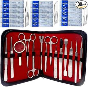 Kit de Disección Médica para Estudiantes, Kit de Práctica de Sutura, Fuente de Alimentación Manual, Instrumentos Quirúrgicos, Disección, Aprobado por CE e ISO - Product Image 1