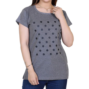 T-shirts pour femmes, dernier design, en vente, qualité supérieure, tendance, manches courtes, été. - Product Image 3
