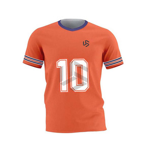 Customizable Sportswear Heat Transfer Printing Adults Short Sleeve Soccer Jersey 100% <b>Polyester</b> 2026 - Product Image 1