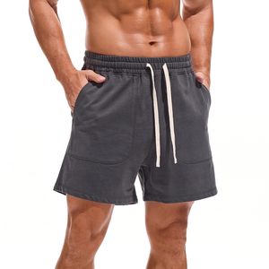 Pantalones Cortos Deportivos Personalizados con Logotipo OEM, Pantalones Cortos de Gimnasio, Ropa Deportiva, Felpa Francesa 100% Algodón, Pantalones Cortos Deportivos para Correr para Hombre - Product Image 1