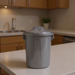 Cubo de Basura Gris de 7L - Product Image 2