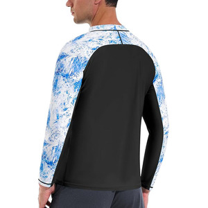 Camiseta Deportiva Casual de Manga Larga para Hombre, Cuello Redondo, Secado Rápido, Estampado por Sublimación, Manga Raglán - Product Image 3