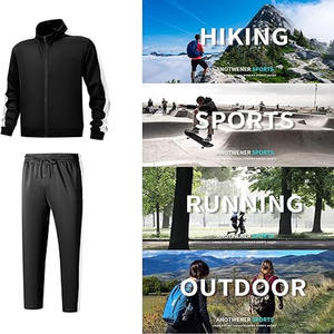 Ensemble de sport personnalisé en coton, style streetwear, 2 pièces, vêtements de sport, envoyé par Dress Sports - Product Image 6