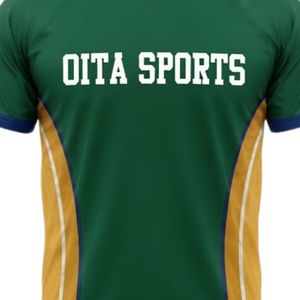 Ensemble short et maillot de netball sublimé vert et or pour homme, en polyester léger, avec bande latérale, pour entraînement sportif en équipe - Product Image 5