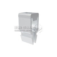 Système de support solaire en aluminium, module photovoltaïque en aluminium anodisé, pince rapide intermédiaire solaire