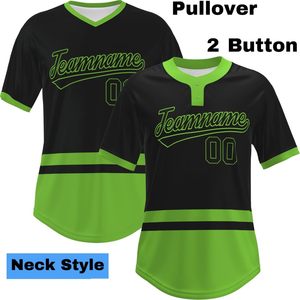 Custom Sublimation Baseball Jersey Breathable Sportswear Digital Printing Uniform Sublimated Softball Baseball Jersey - Product Image 2