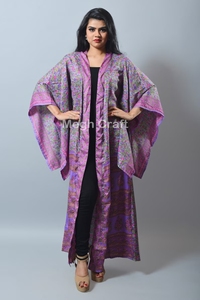 100% Silk Japanese Style <b>Kimono</b> Robe Comfortable Floral Printed Wide <b>Sleeve</b> Women's <b>Kimono</b> Casual <b>Long</b> Women Robes - Product Image 6