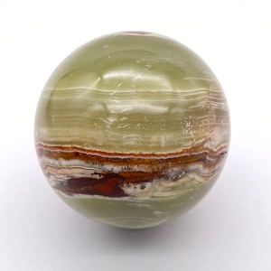 Piedra de ónix natural en oferta, pequeña esfera de cristal curativo para decoración de escritorio. - Product Image 3