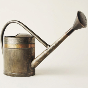 Premium Stainless Steel Watering Can With Ergonomic Wooden Handle Large Capacity Rustproof Metal <b>Garden</b> Pot With Long Spout Head - Product Image 6