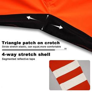 Waterproof Hi Visibility Flame-Retardant Safety Breathable <b>Cargo</b> Workwear Trousers <b>Work</b> <b>Pants</b> for Men - Product Image 5