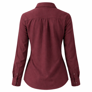 Commande en gros de chemises en flanelle personnalisées pour événements féminins - Fournisseur OEM, fabricant sur mesure en gros - Product Image 2