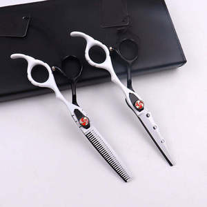 Kit de Barbier Professionnel : Ciseaux et Lames Noires pour Salon de Beauté – Ciseaux de Démêlage pour Adultes – Prix de Gros - Product Image 5