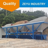 Machine de Dosage de Béton Électrique Stable avec Moteur et Système de Contrôle PLC par Engrenages, Garantie 3 Ans, PLD 800L-2400L