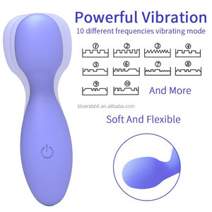 <strong>Wholesale</strong> Cordless <strong>Electric</strong> Full Body <strong>Massager</strong> Silicone Wand Vibrators; Personal Sex Toy Rechargeable External Wand <strong>Massager</strong> - Product Image 4