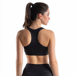 Top Deportivo de Compresión para Mujer, Sujetador Deportivo Ligero de Soporte Medio, Tops Deportivos con Espalda Cruzada para Ejercicio - Product Image 5
