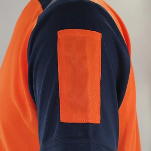 T-shirt de sécurité sur mesure pour la construction, vêtements de travail haute visibilité, vêtements réfléchissants de sécurité, t-shirt réfléchissant - Product Image 3