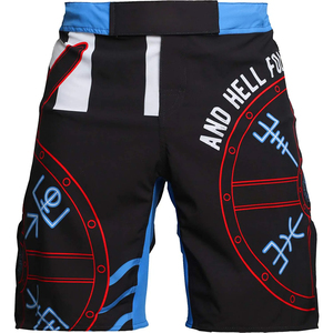 Shorts MMA UFC personnalisés, 100% polyester, 240g, imprimés par transfert thermique, design unique, équipement de combat, vente en gros, vêtements d'arts martiaux pour hommes - Product Image 1