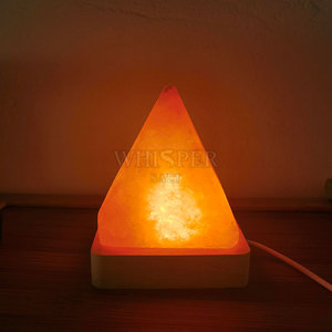 Himalayan <b>Mini</b> Salt Lamp Carved Modern Style High Quality Top A+ Grade <b>Table</b> Decor Soft Glow Relaxing Light Home - Product Image 6