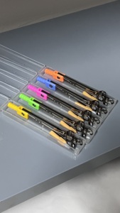 Compás Metálico Escolar Esencial para Estudiantes, Modelo 128 de Gran Tamaño con Punta de Empuje, Abrazadera Universal para Lápiz, Herramienta de Aprendizaje Suave, Venta al por Mayor - Product Image 5