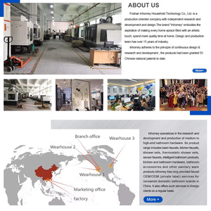 Miscelatore Monoforo a Cascata per Lavabo da Bagno Moderno, Montaggio su Piano in Ottone Oro Spazzolato - Product Image 5