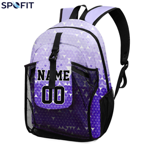 Sac à dos de football professionnel avec compartiment pour ballon, poche séparée pour chaussures, sac de sport d'entraînement en nylon durable pour l'extérieur - Product Image 4