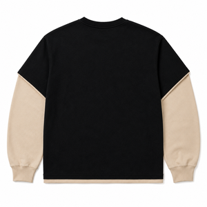 เสื้อยืดพิมพ์ลายกราฟิกแบบ DTG ของ Glory Custom ผ้าคอตตอนเจอร์ซีย์ 100% สไตล์ใหม่ทันสมัย แขนสองชั้น สำหรับใส่ได้ทั้งชายและหญิง สไตล์สตรีทแวร์ - Product Image 2