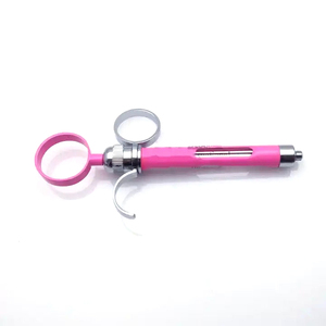 Jeringas Dentales Aspirantes Plateadas, Manuales, con Mango de 2.5 Anillos, Instrumentos Quirúrgicos de Acero Inoxidable, Profesionales, Ergonómicas, Reutilizables - Product Image 6