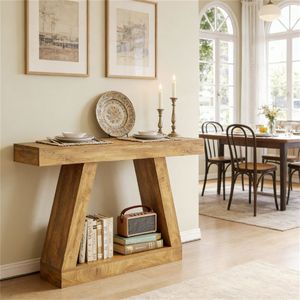 Consolle con Spazio Contenitore, Utilizzabile come Tavolino da Divano o Scrivania d'Ingresso - Product Image 2