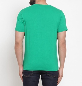 เสื้อยืดคอกลมแขนสั้นผ้าฝ้าย 100% สำหรับผู้ชาย ขายส่งแบบกำหนดเองได้ เหมาะสำหรับฤดูร้อน - Product Image 3
