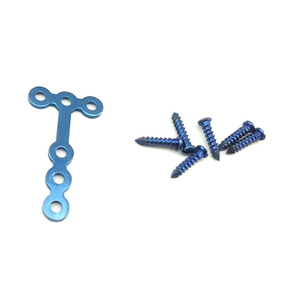 Juego de Instrumentos Quirúrgicos Manuales de Acero Inoxidable con Caja de Placas Maxilofaciales de Titanio Ortognáticas Reutilizables de Alta Calidad - Product Image 1