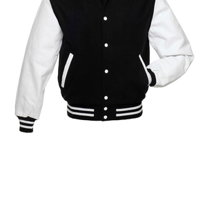Chaqueta Varsity con Capucha Unisex de Invierno con Parches Bordados Personalizados, Tejido Chenille 100% Lana, Estilo Urbano - Product Image 6