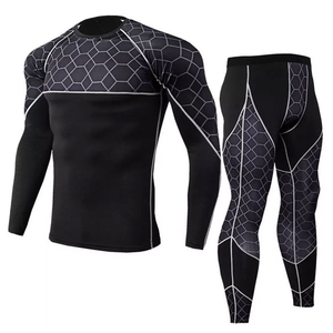 Vêtements de sport en gros, vêtements de compression pour le sport, vêtements d'entraînement extensibles dans quatre directions, fabricant de vêtements de compression pour la lutte - Product Image 3