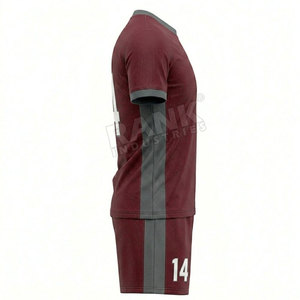 Nuevo Uniforme de Fútbol de Diseño Personalizado con Servicio OEM, Color Personalizado, Último Estilo - Product Image 3