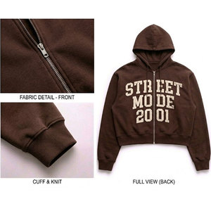 Sudadera con Capucha de Gran Peso en Oferta, Sudadera con Capucha Personalizada con Logotipo en Relieve para Hombre, Sudaderas con Capucha con Bordado 3D Personalizado y Serigrafía - Product Image 6