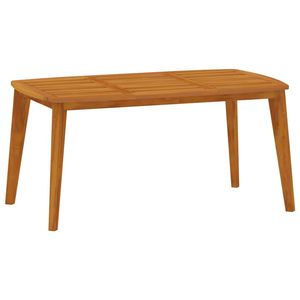 Ensemble de salle à manger de jardin en bois d'acacia massif, durable et aux dimensions standard - Product Image 4