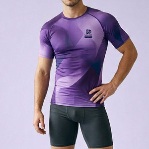 2026 Latest Design <b>Men</b> <b>Compression</b> T <b>Shirts</b> Wholesale Price <b>Men</b> Running Wear <b>Compression</b> T <b>Shirts</b> - Product Image 1