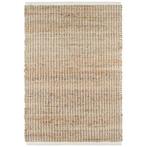 Traditional Indian Jute Kilim Dhurrie <b>Rug</b> Handwoven White Natural Cotton Area <b>Rug</b> Handloomed Praying Mat for Hotel Room <b>Space</b> - Product Image 3