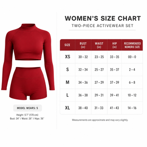 Conjunto de Yoga sin Costuras de Cintura Alta para Mujer, Ropa de Gimnasio, Top Corto de Manga Larga y Pantalones Cortos Deportivos, Conjunto Deportivo de 2 Piezas, Ropa Deportiva Activa - Product Image 6