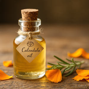 Aceite Portador de Caléndula 100% Puro, Venta al Por Mayor, Natural, Fresco, Ecológico, Aromaterapia, Botella de 1 Kg - Product Image 3