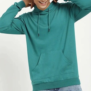 Sweat à capuche personnalisé épais 420 g/m² sans cordon, coupe oversize, 100 % coton molletonné pour homme, logo personnalisé - Product Image 2