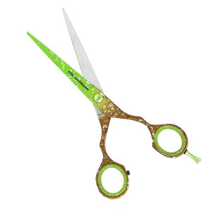 Tijeras de Corte de Pelo Planas Modernas con Cuchillas de Acero Inoxidable de Precisión de 6.0 Pulgadas, Nuevas Tijeras de Peluquería Profesionales a la Moda - Product Image 1